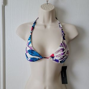 Marc by Marc Jacobs Floral Triangle Bikini Top